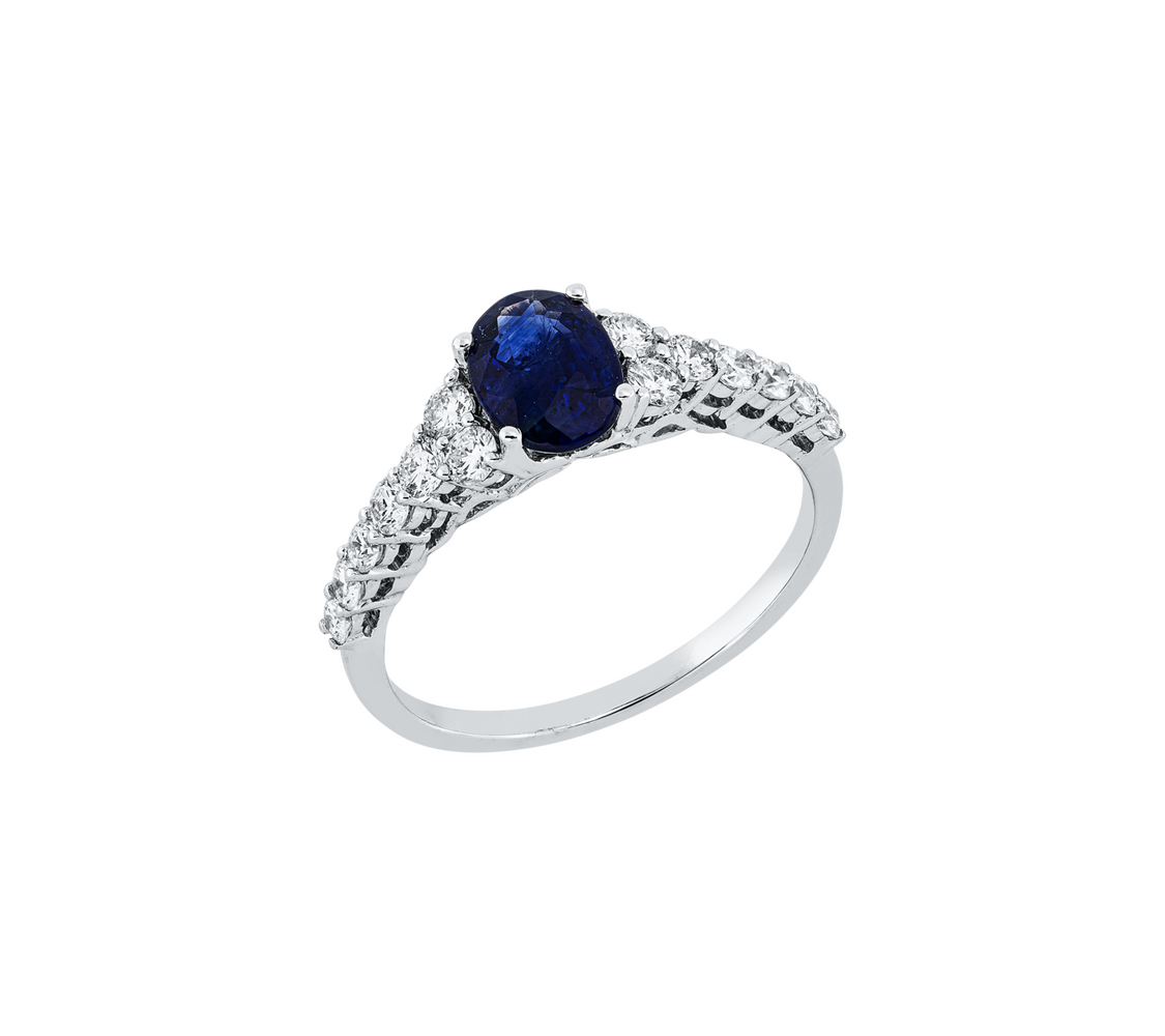 Brogle Classic sapphire ring