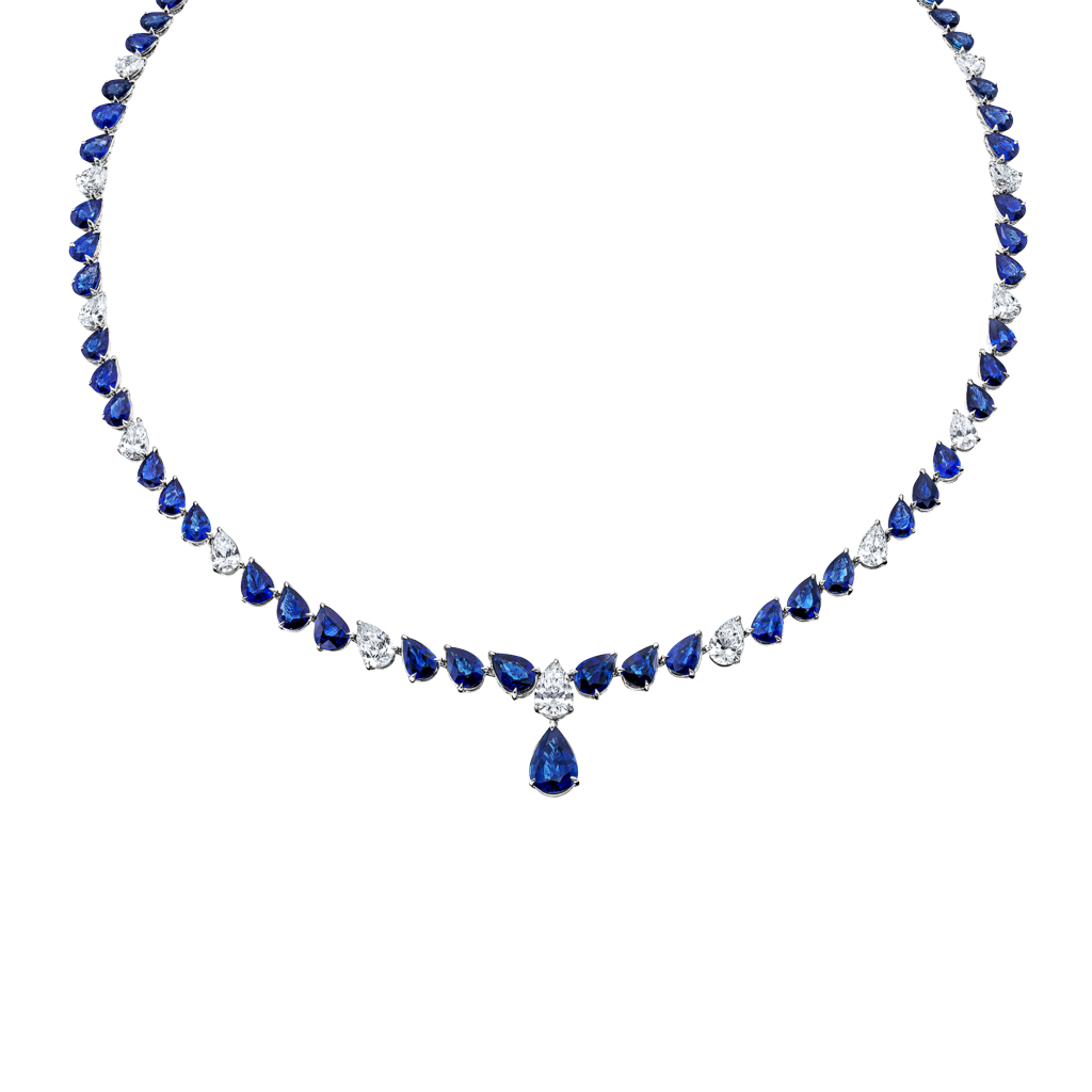 Brogle Selection sapphire necklace Brogle Selection sapphire necklace