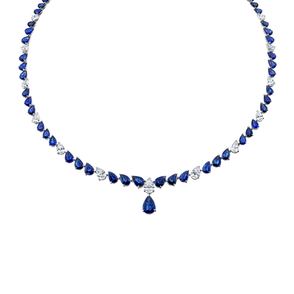Brogle Selection sapphire necklace Brogle Selection sapphire necklace