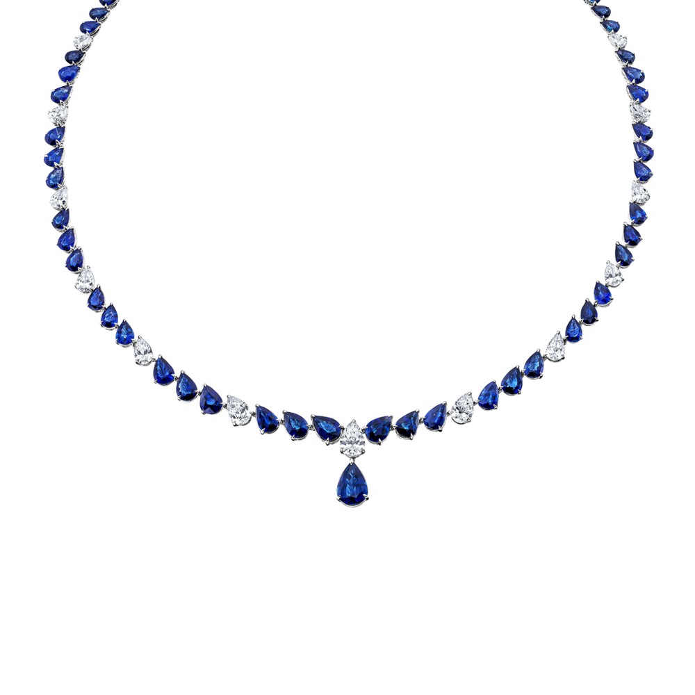 Brogle Selection sapphire necklace Brogle Selection sapphire necklace