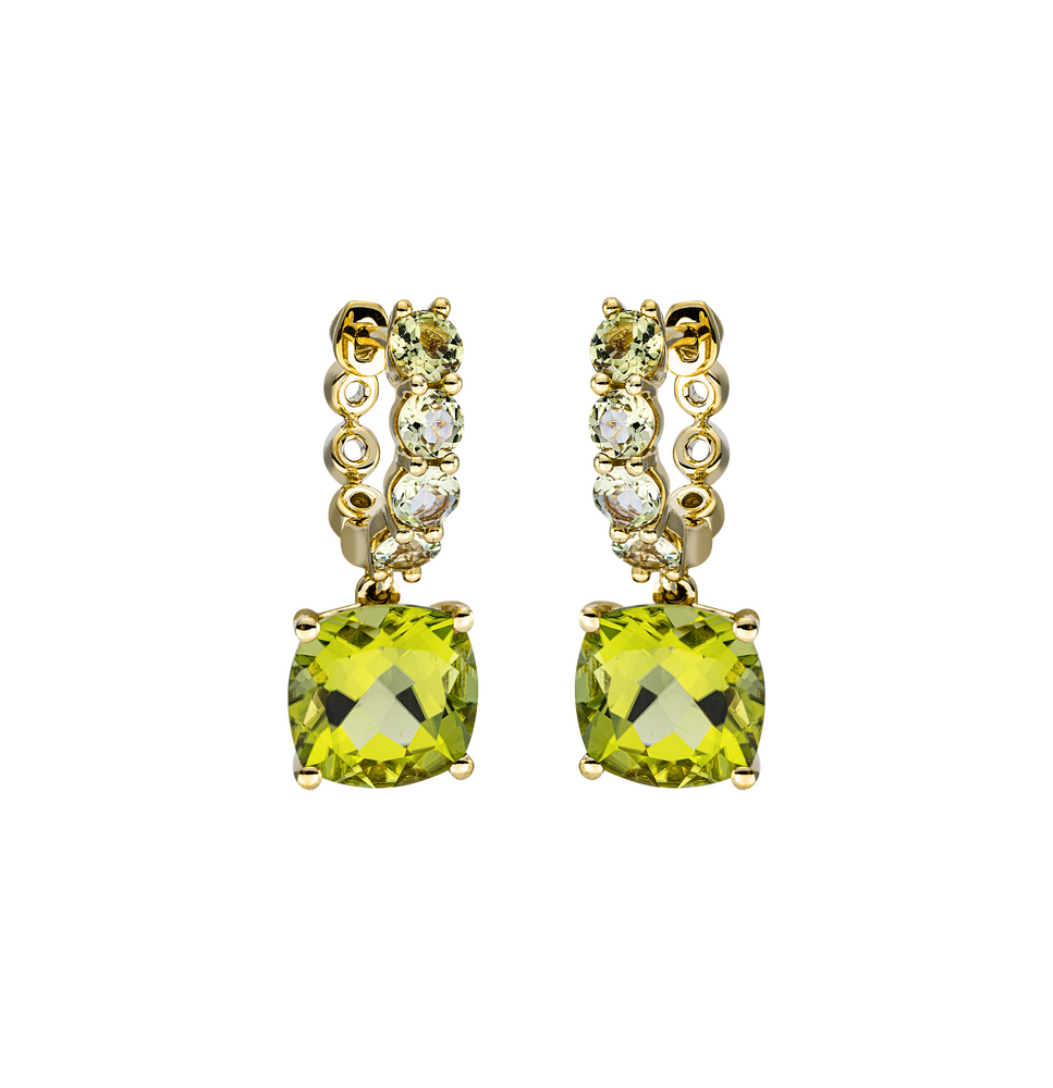Brogle Classic peridot earrings Brogle Classic peridot earrings
