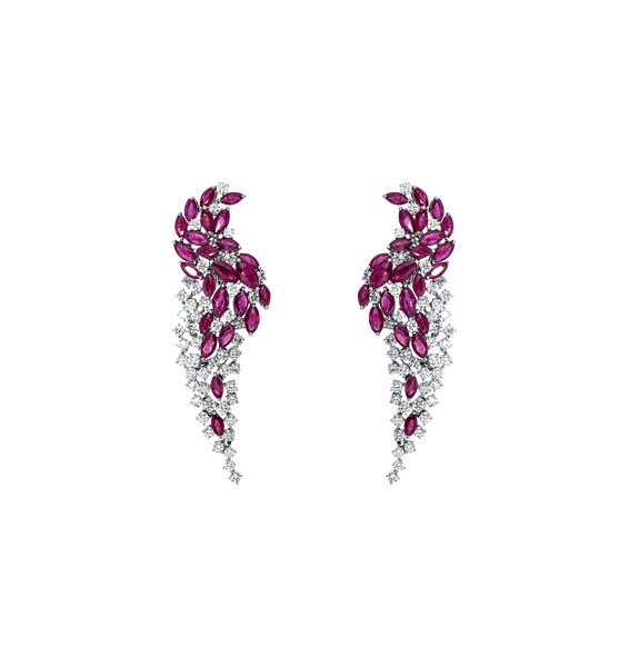 Brogle Selection ruby stud earrings