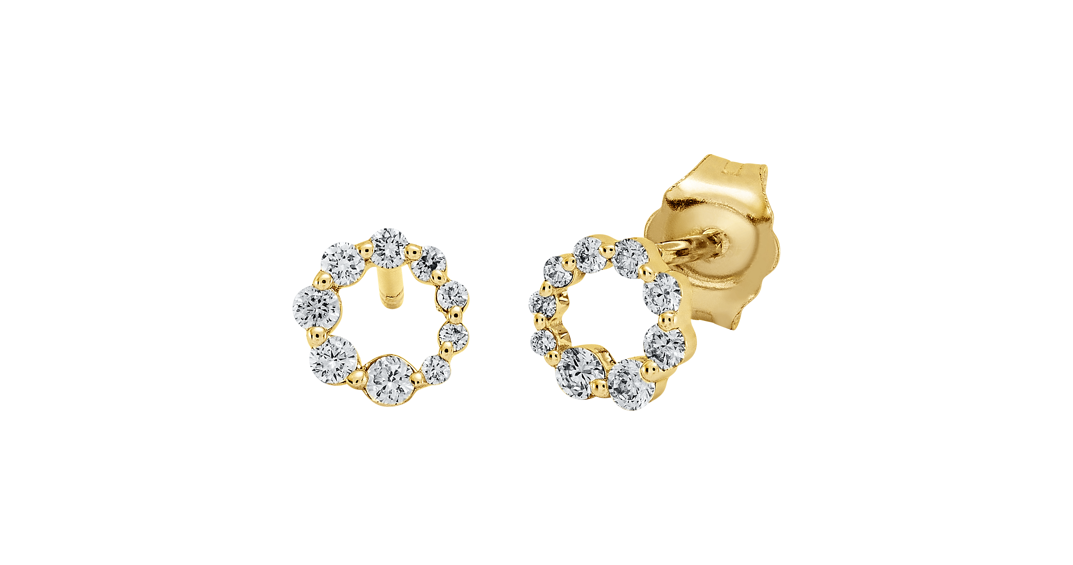 Brogle Classic diamond stud earrings Brogle Classic diamond stud earrings