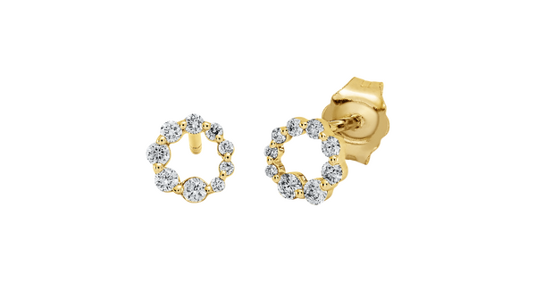 Brogle Classic diamond stud earrings Brogle Classic diamond stud earrings