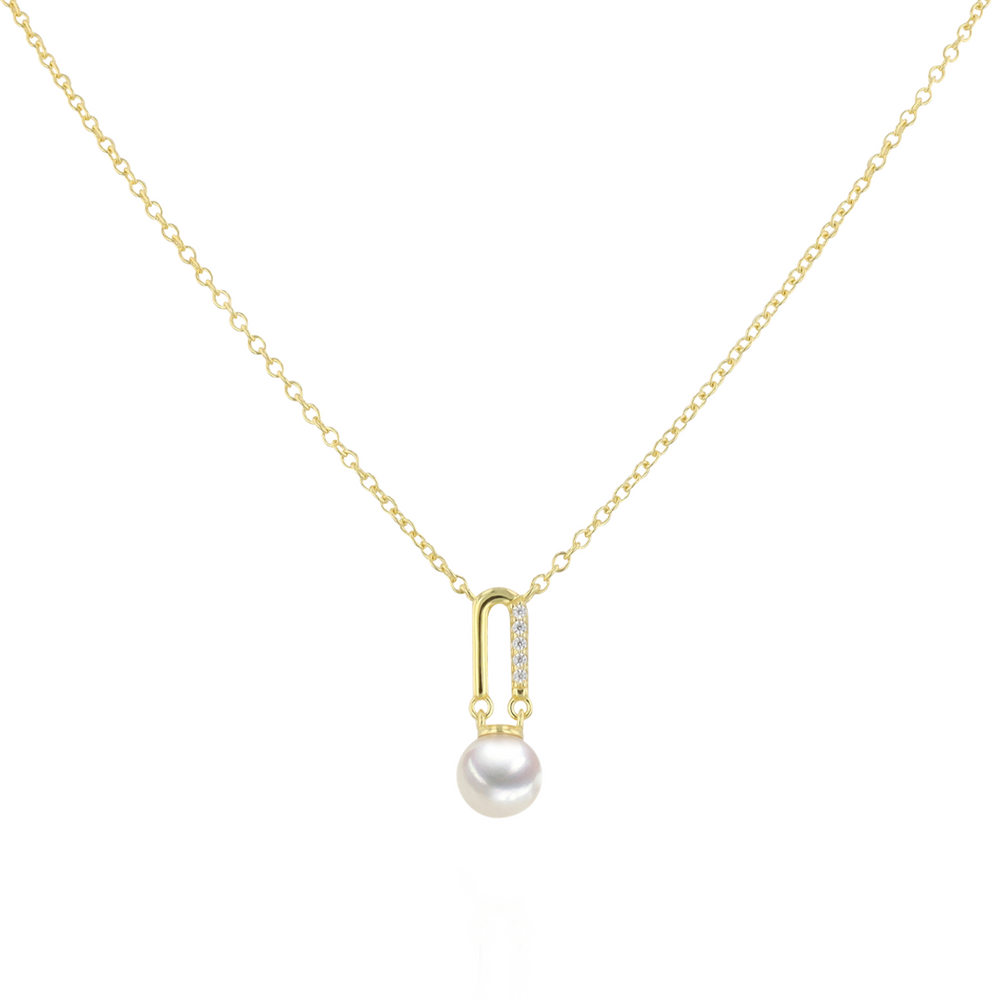 Brogle Classic necklace with freshwater pearl