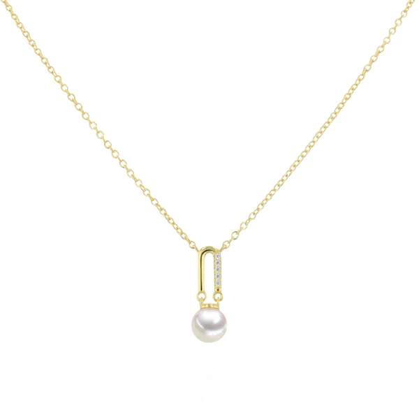 Brogle Classic necklace with freshwater pearl