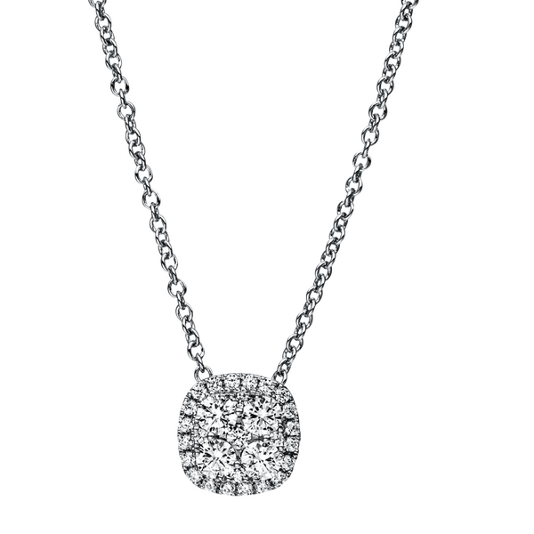 Brogle Selection Illusion Necklace with Pendant Brogle Selection Illusion Necklace with Pendant