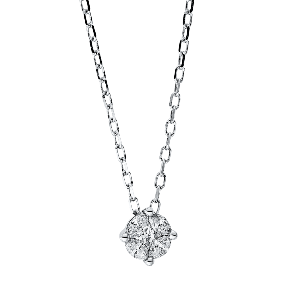 Brogle Classic Kette mit Diamantanhänger