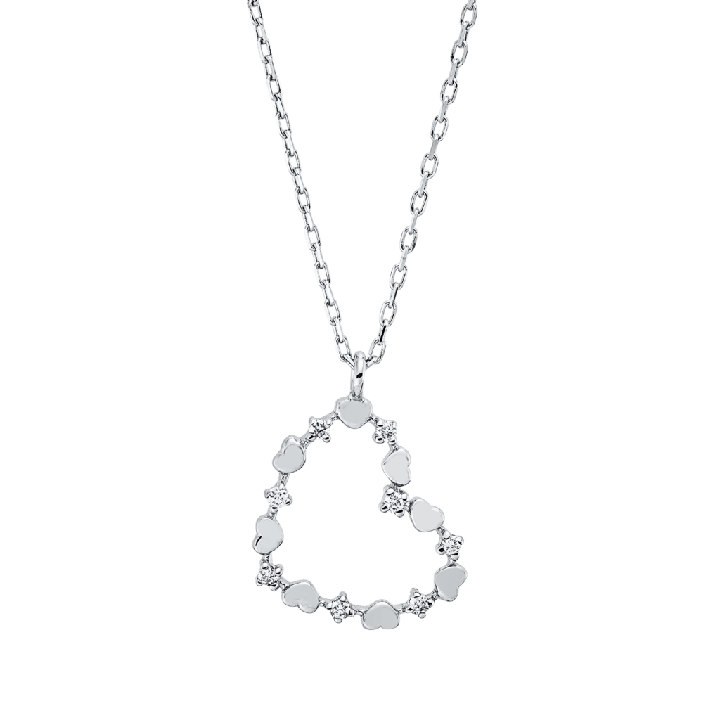 Brogle Classic Kette mit Diamantherz