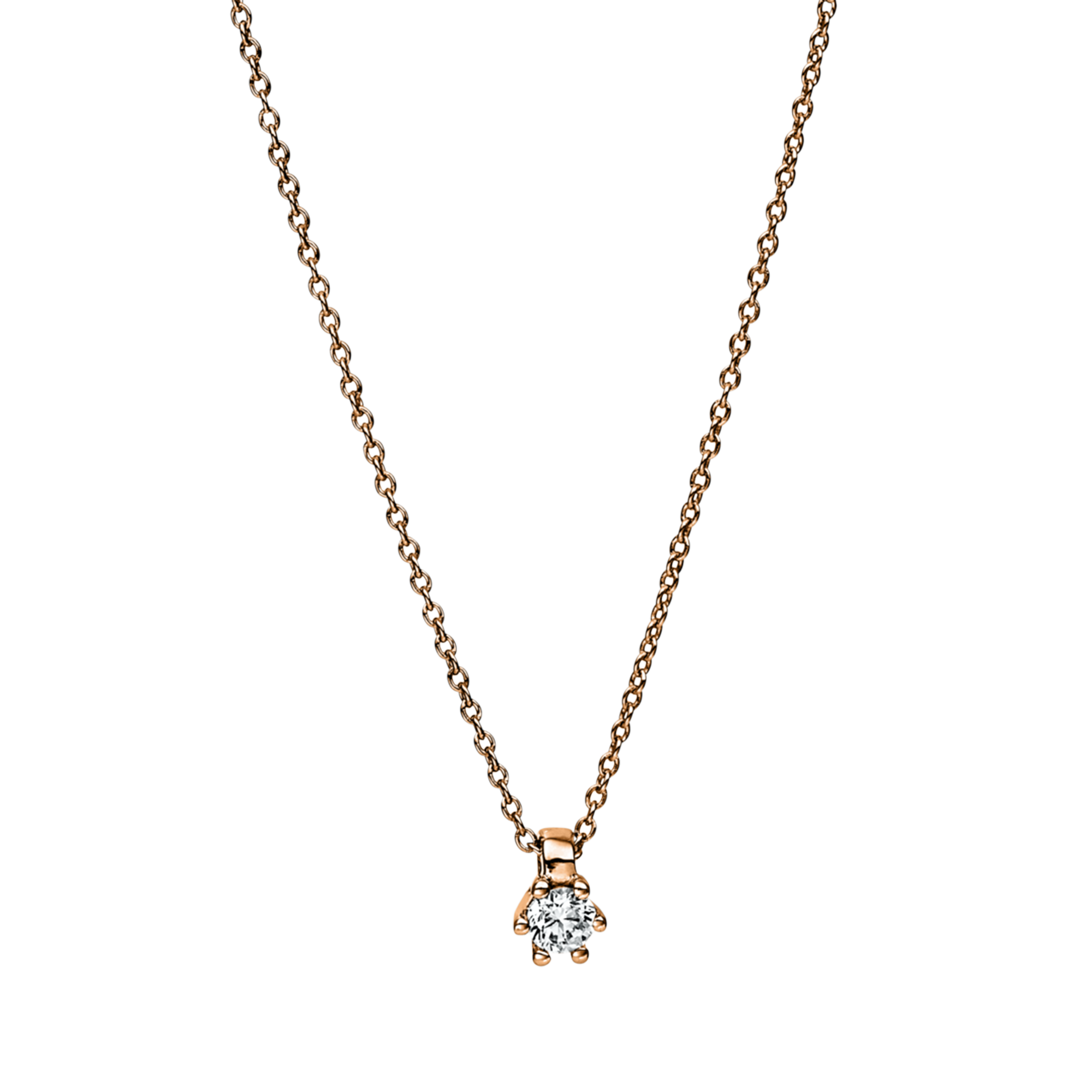 Brogle Solitairekette Marie bis 0,25 Karat Brogle Solitairekette Marie bis 0,25 Karat