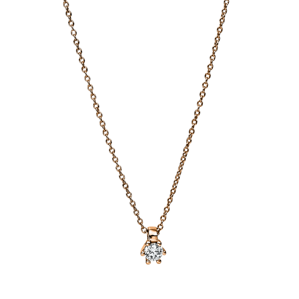 Brogle Solitairekette Marie bis 0,25 Karat Brogle Solitairekette Marie bis 0,25 Karat
