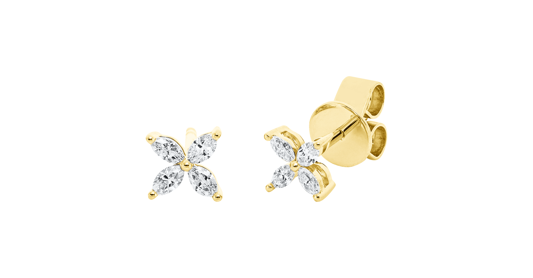 Brogle Classic diamond stud earrings