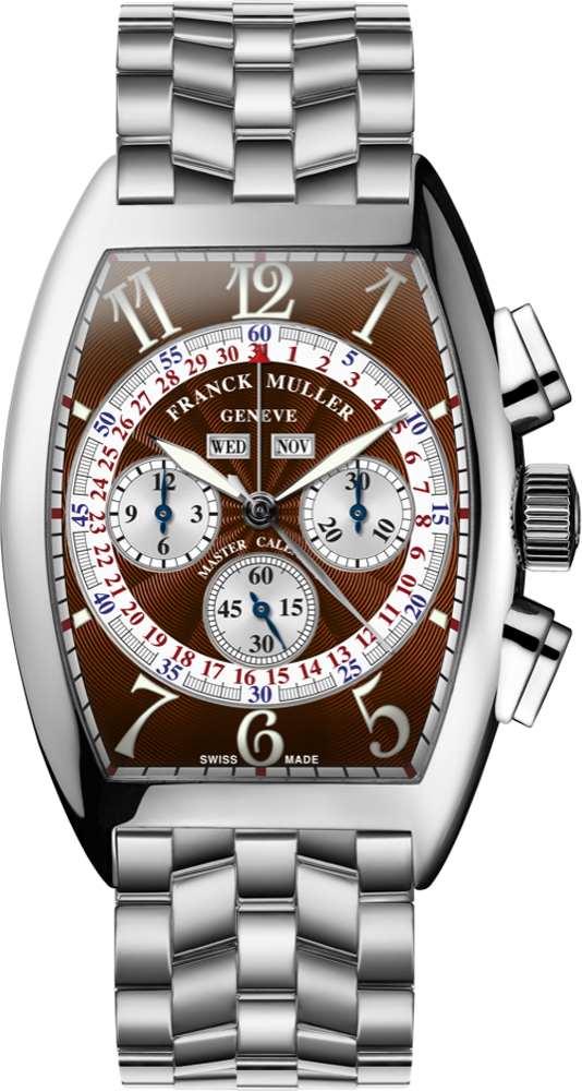 Franck Muller Cintrée Curvex Master Calendar Chronograph 47 x 34mm Franck Muller Cintrée Curvex Master Calendar Chronograph 47 x 34mm