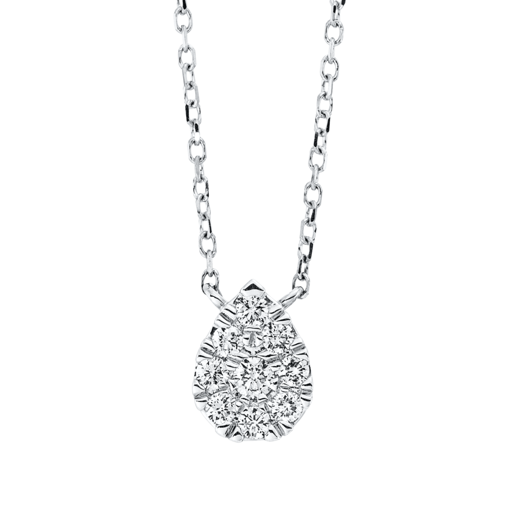 Brogle Classic necklace with diamond pendant
