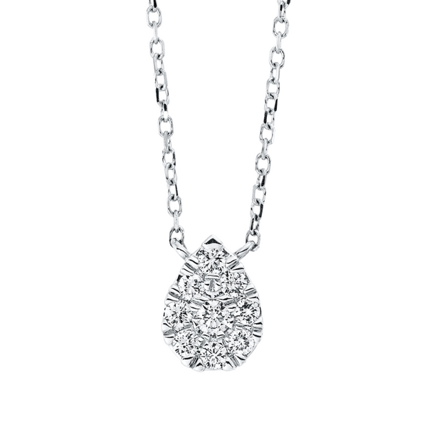 Brogle Classic necklace with diamond pendant