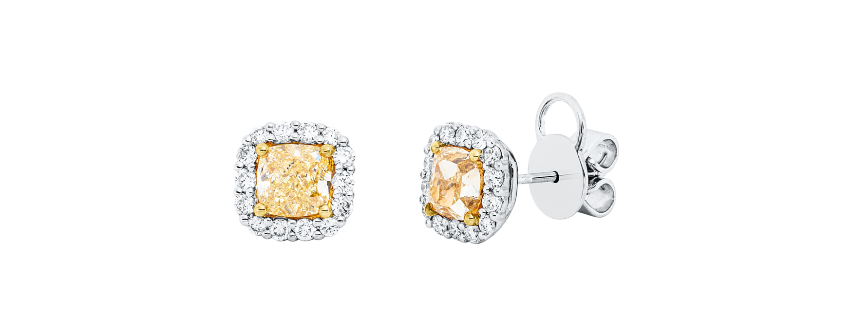 Brogle Selection Bicolor Diamantohrstecker Brogle Selection Bicolor Diamantohrstecker