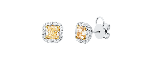 Brogle Selection Bicolor Diamantohrstecker Brogle Selection Bicolor Diamantohrstecker