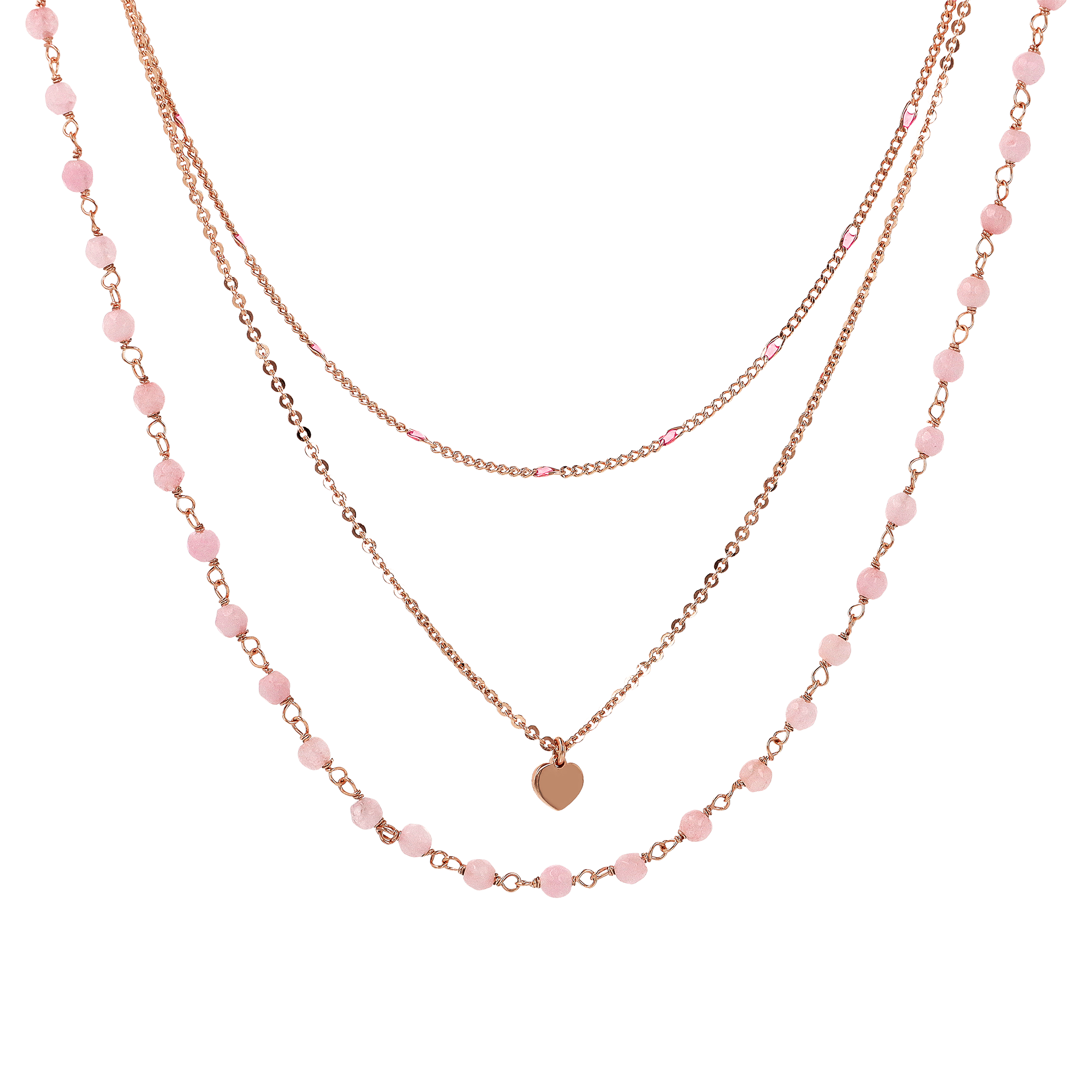 Bronzallure Rosari Halskette