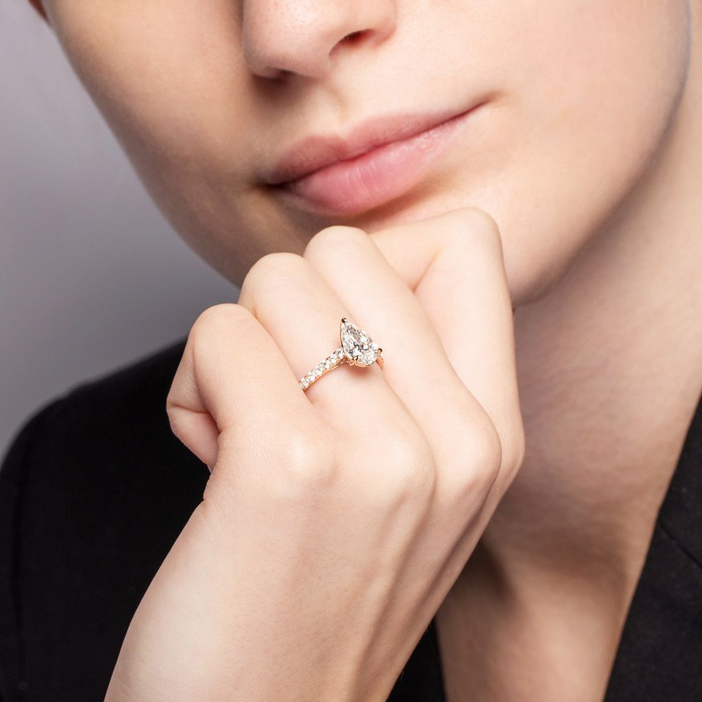 Brogle solitaire ring Brogle solitaire ring