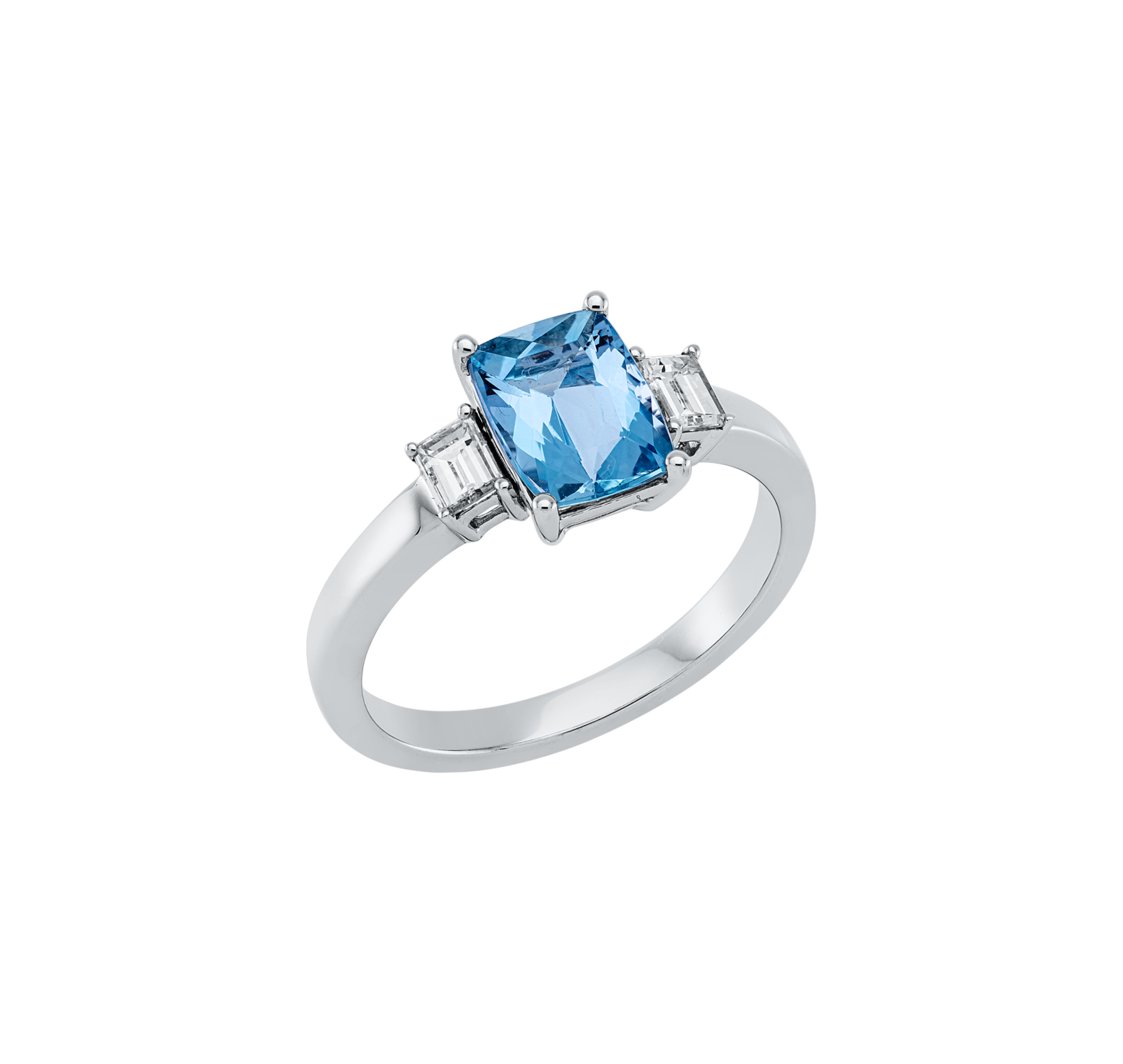Brogle Classic aquamarine ring Brogle Classic aquamarine ring