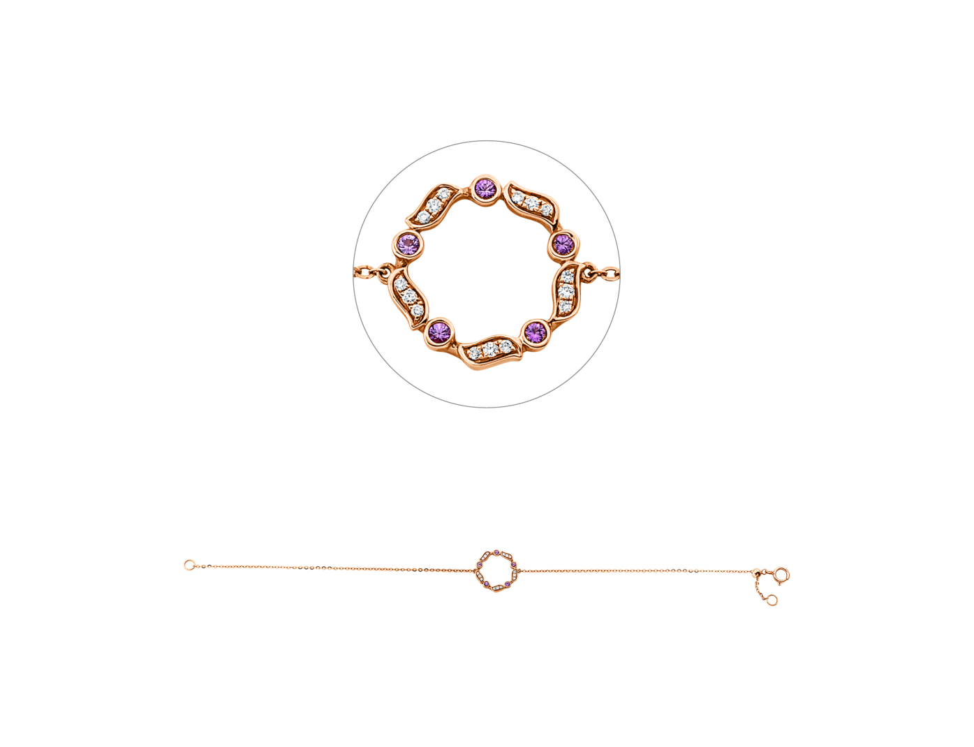 Brogle Classic sapphire bracelet