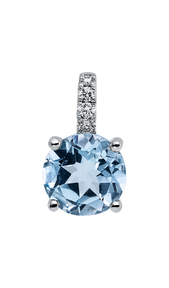 Brogle Classic Sky-Topasanhänger Brogle Classic Sky-Topasanhänger