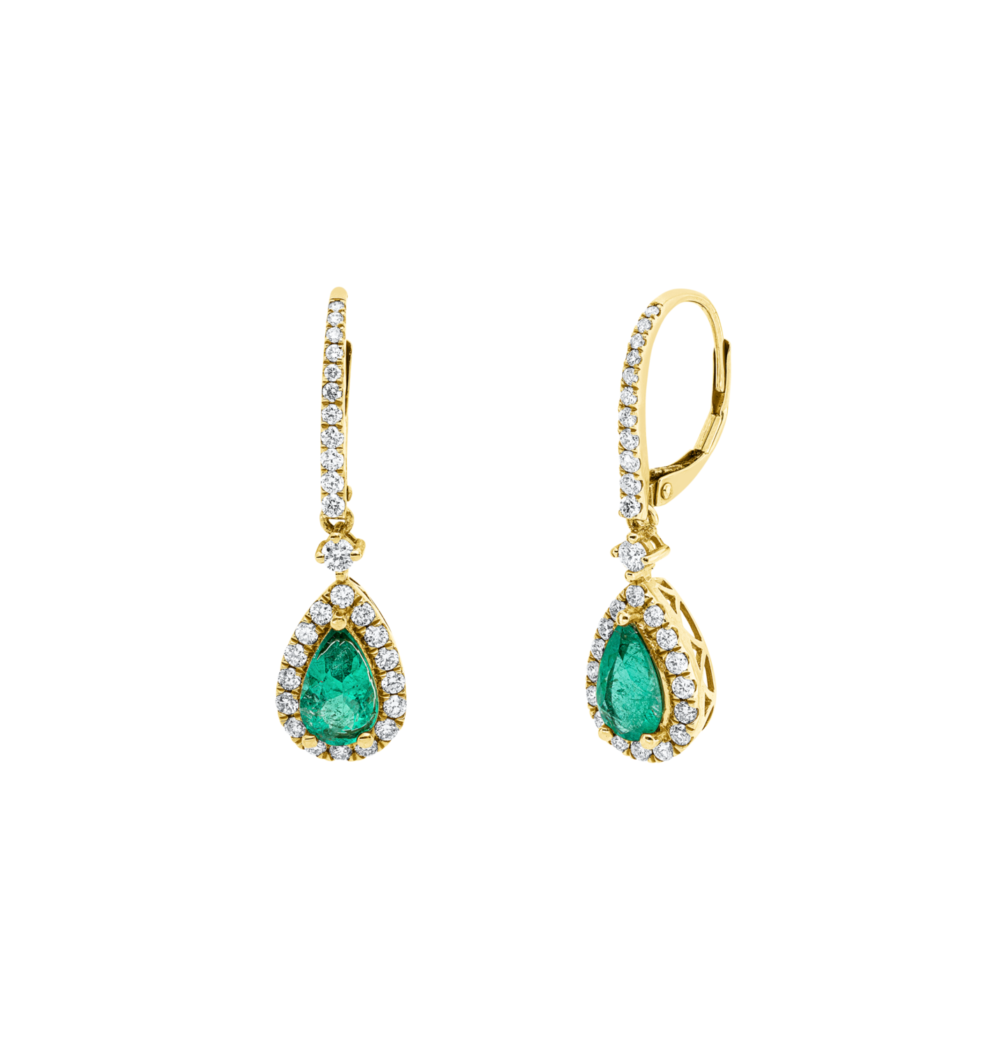 Brogle Selection Smaragdohrhänger
