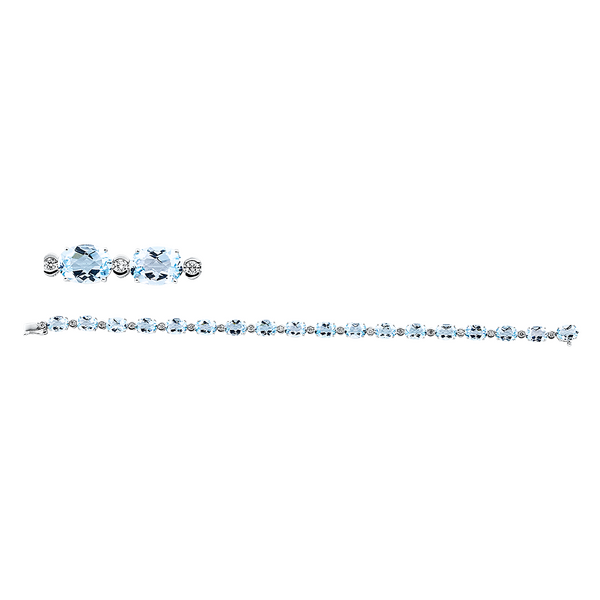 Brogle Classic Sky topaz bracelet