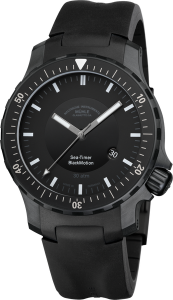 Mühle Glashütte Sea-Timer BlackMotion 44mm