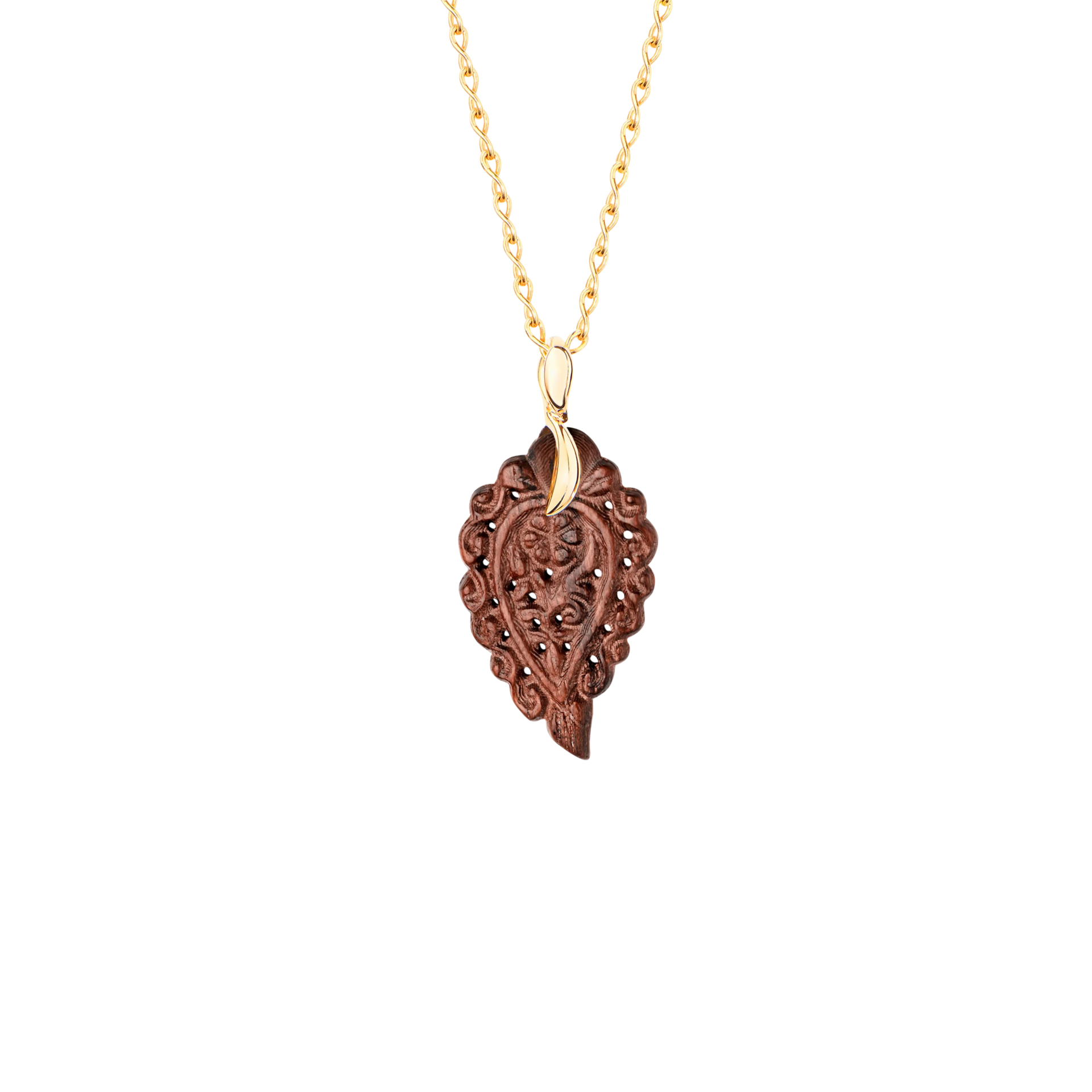 Tamara Comolli Leaf Snakewood S Anhänger Tamara Comolli Leaf Snakewood S Anhänger