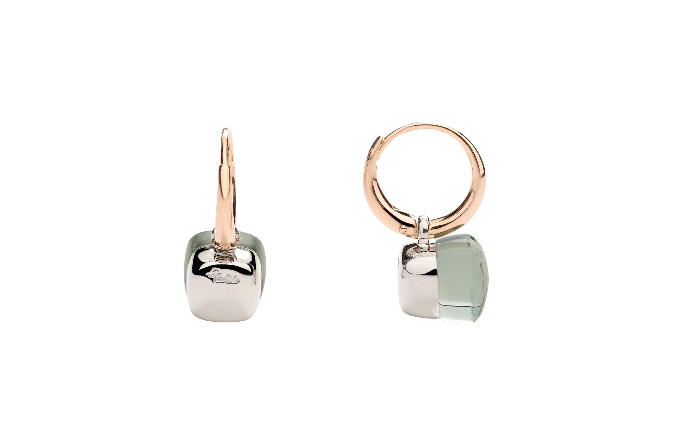 Pomellato Nudo Petit Prasiolith Ohrhänger Pomellato Nudo Petit Prasiolith Ohrhänger