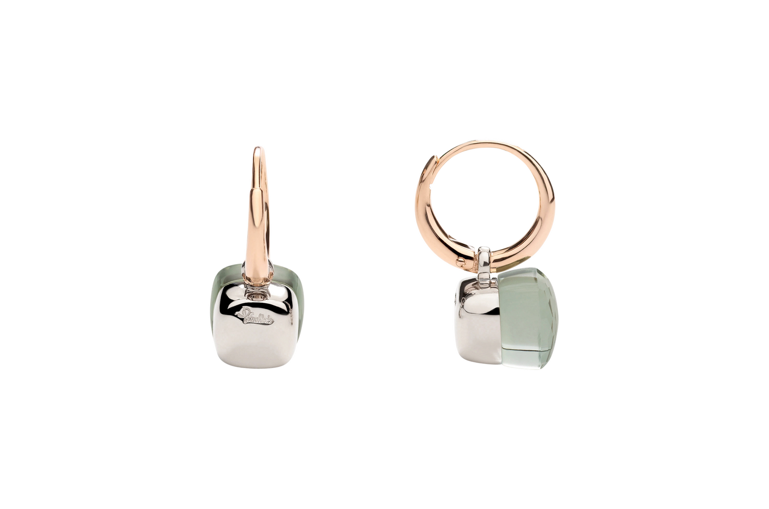 Pomellato Nudo Petit Prasiolith Ohrhänger Pomellato Nudo Petit Prasiolith Ohrhänger