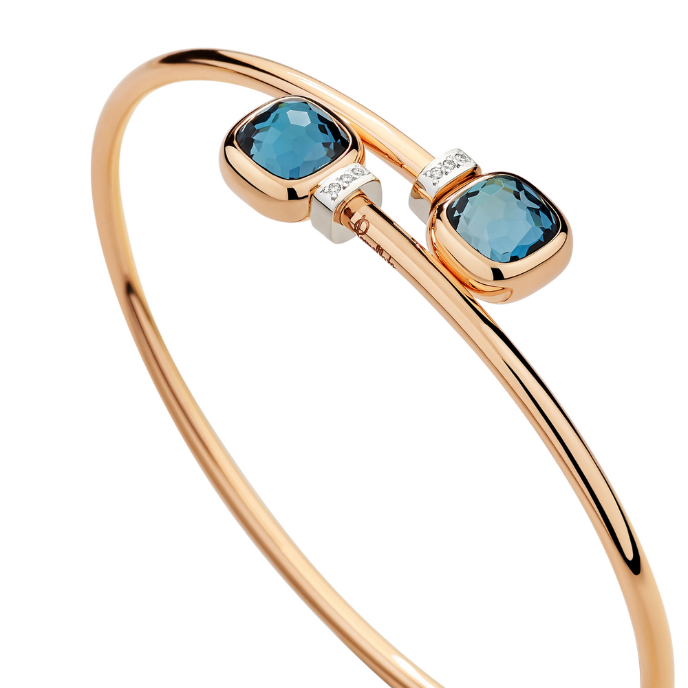 Pomellato Nudo Mini London-Topas Armreif Pomellato Nudo Mini London-Topas Armreif