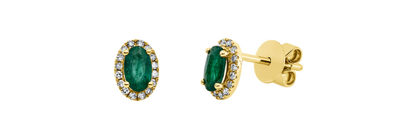 Brogle Classic Smaragdohrstecker Brogle Classic Smaragdohrstecker