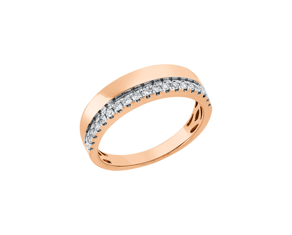 Brogle Classic Bicolor Diamond Ring