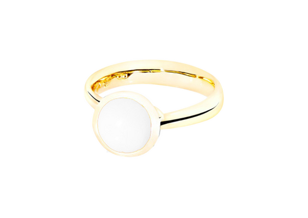 Tamara Comolli Bouton Cacholong S Ring Tamara Comolli Bouton Cacholong S Ring