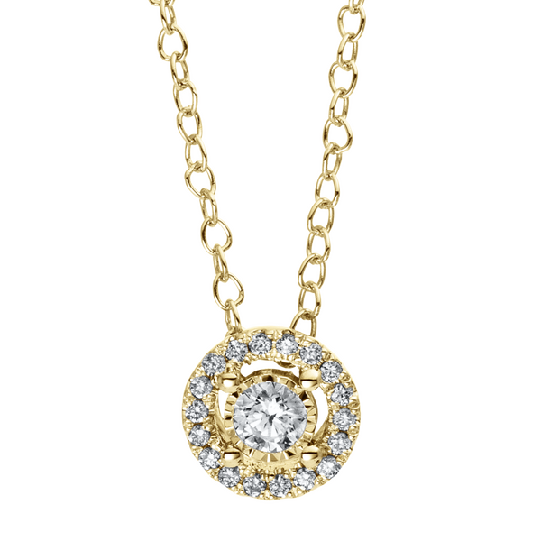 Brogle Classic Kette mit Diamantanhänger