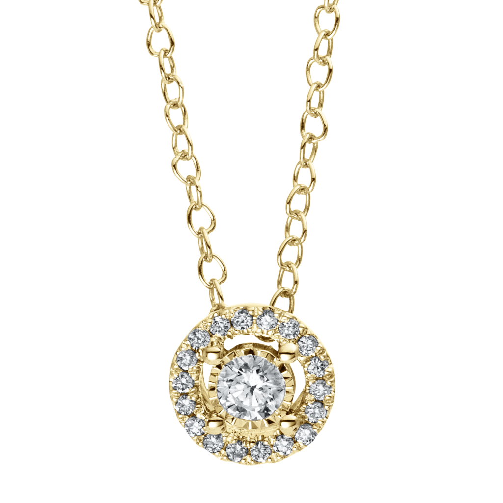 Brogle Selection Illusion Necklace with Pendant Brogle Selection Illusion Necklace with Pendant