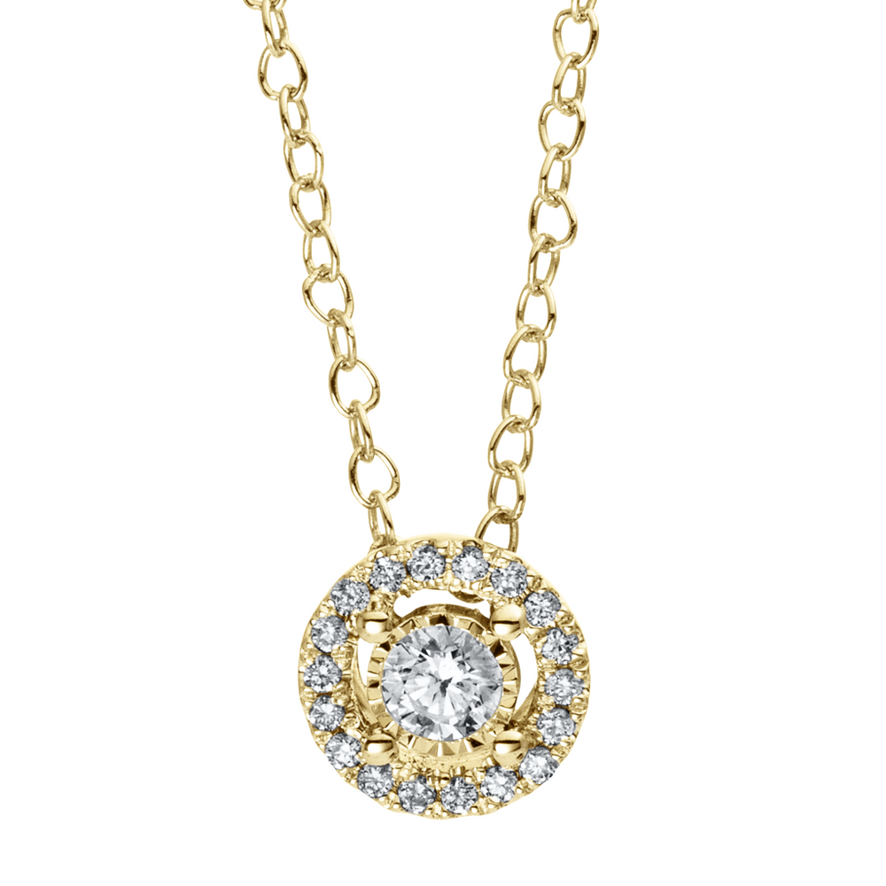 Brogle Selection Illusion Necklace with Pendant Brogle Selection Illusion Necklace with Pendant