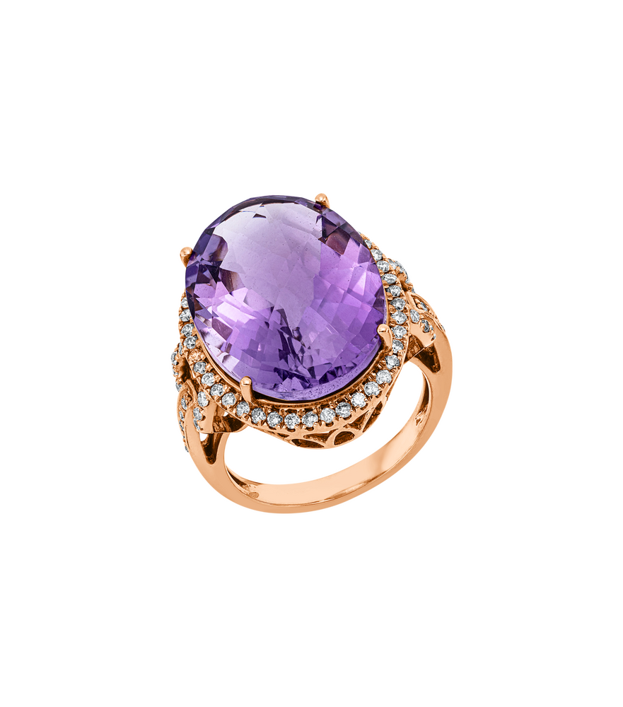 Brogle Classic Amethyst ring