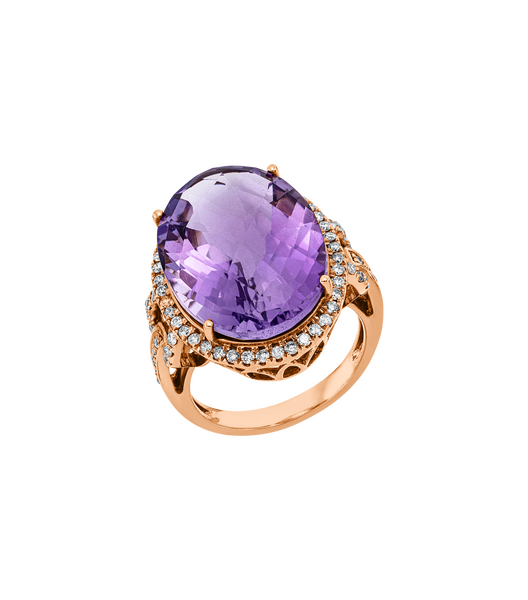 Brogle Classic Amethyst ring