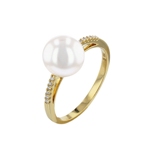 Brogle Selection Ocean freshwater pearl ring