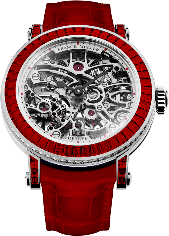 Franck Muller Round Skeleton Baguette 30.5 x 36.5mm Franck Muller Round Skeleton Baguette 30.5 x 36.5mm