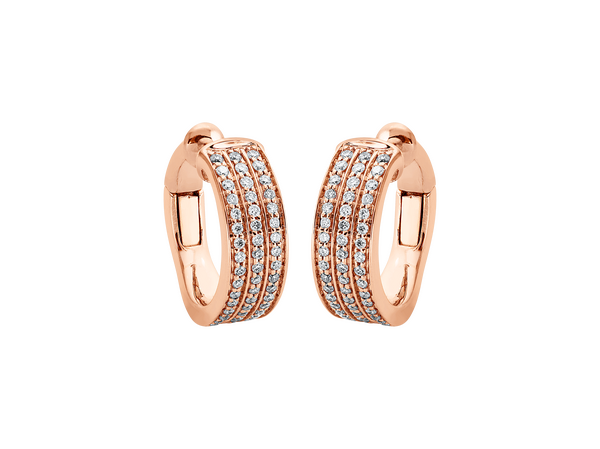 Brogle Classic diamond ear clamps