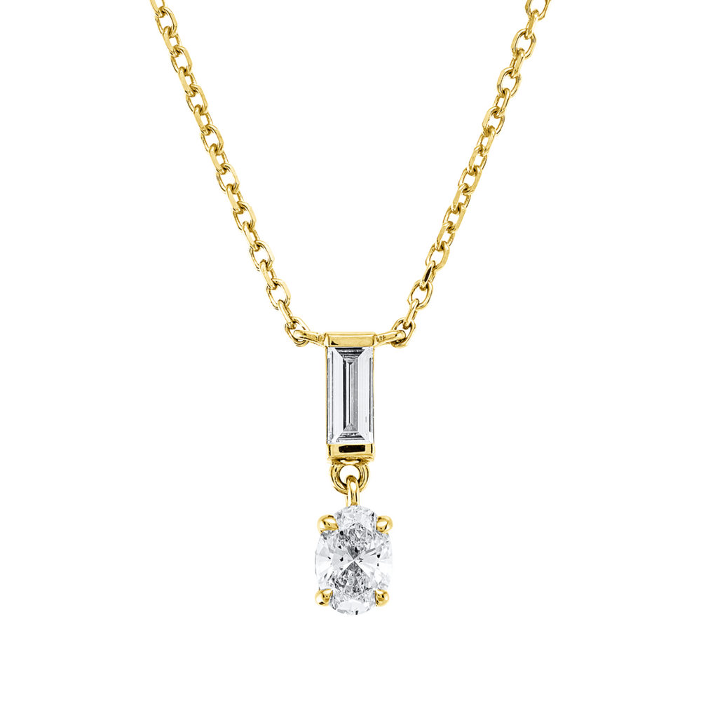 Brogle Classic necklace with diamond pendant