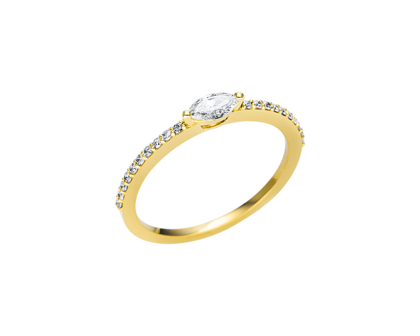 Brogle solitaire ring