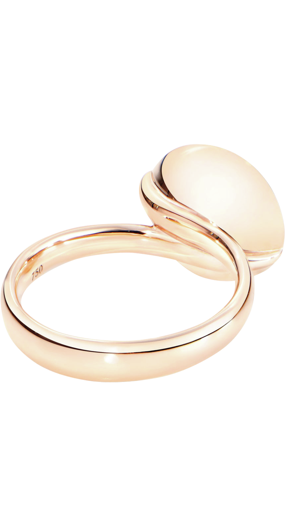 Tamara Comolli Bouton brauner Mondstein L Ring Tamara Comolli Bouton brauner Mondstein L Ring