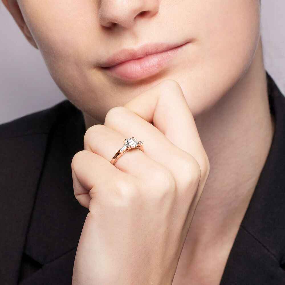 Brogle solitaire ring