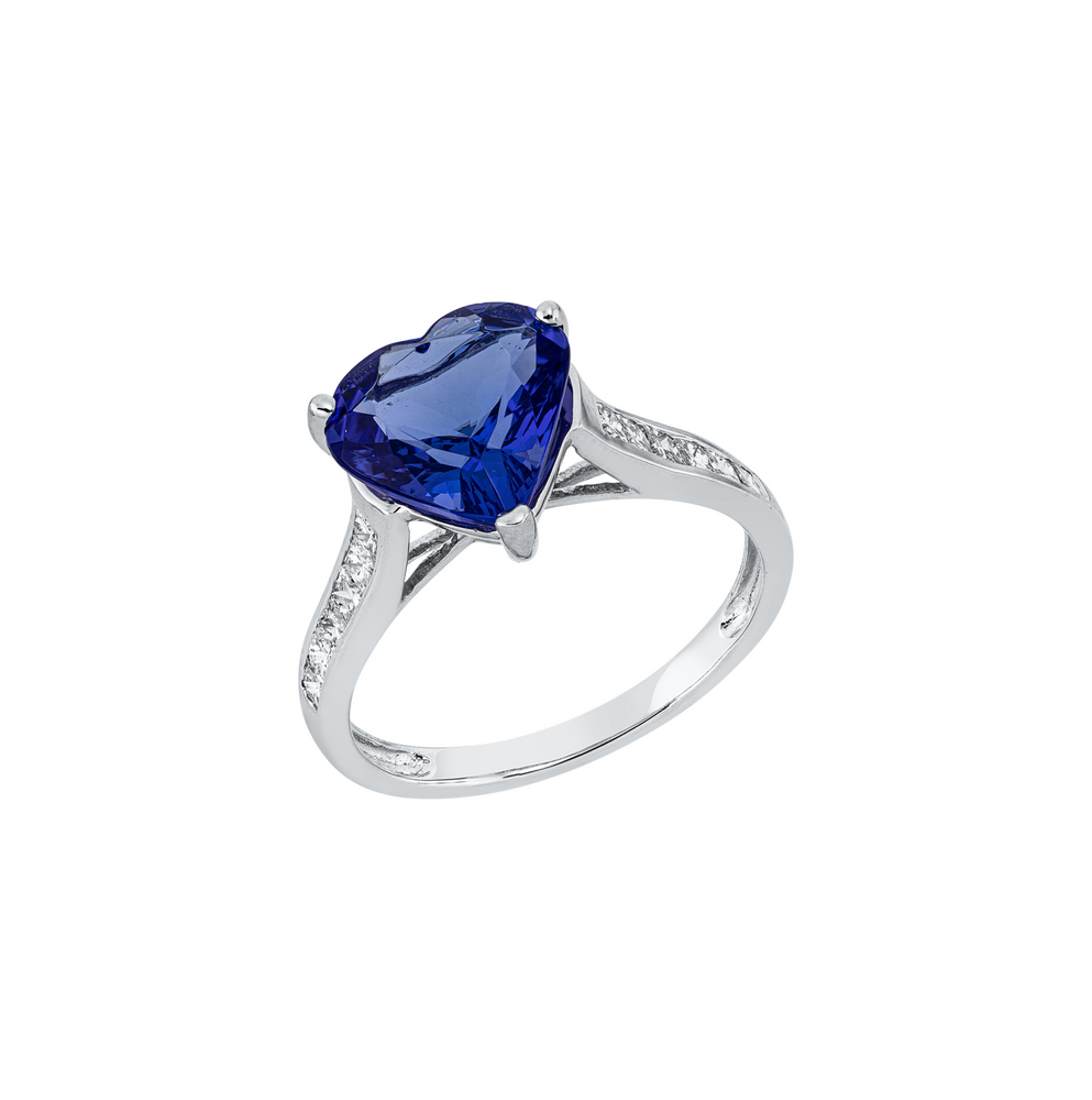 Brogle Classic Tanzanian heart ring Brogle Classic Tanzanian heart ring