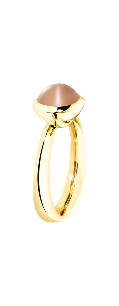 Tamara Comolli Bouton brauner Mondstein S Ring Tamara Comolli Bouton brauner Mondstein S Ring